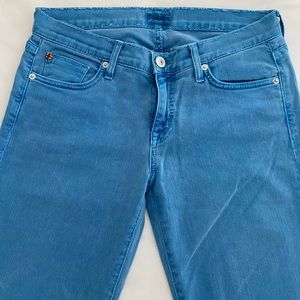 Hudson Jeans neon blue wash